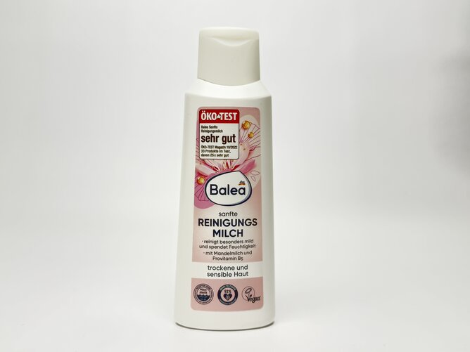 Balea - Молочко очищуюче д/обличчя Reinigungs milch (Рожева Rosa) 200ml