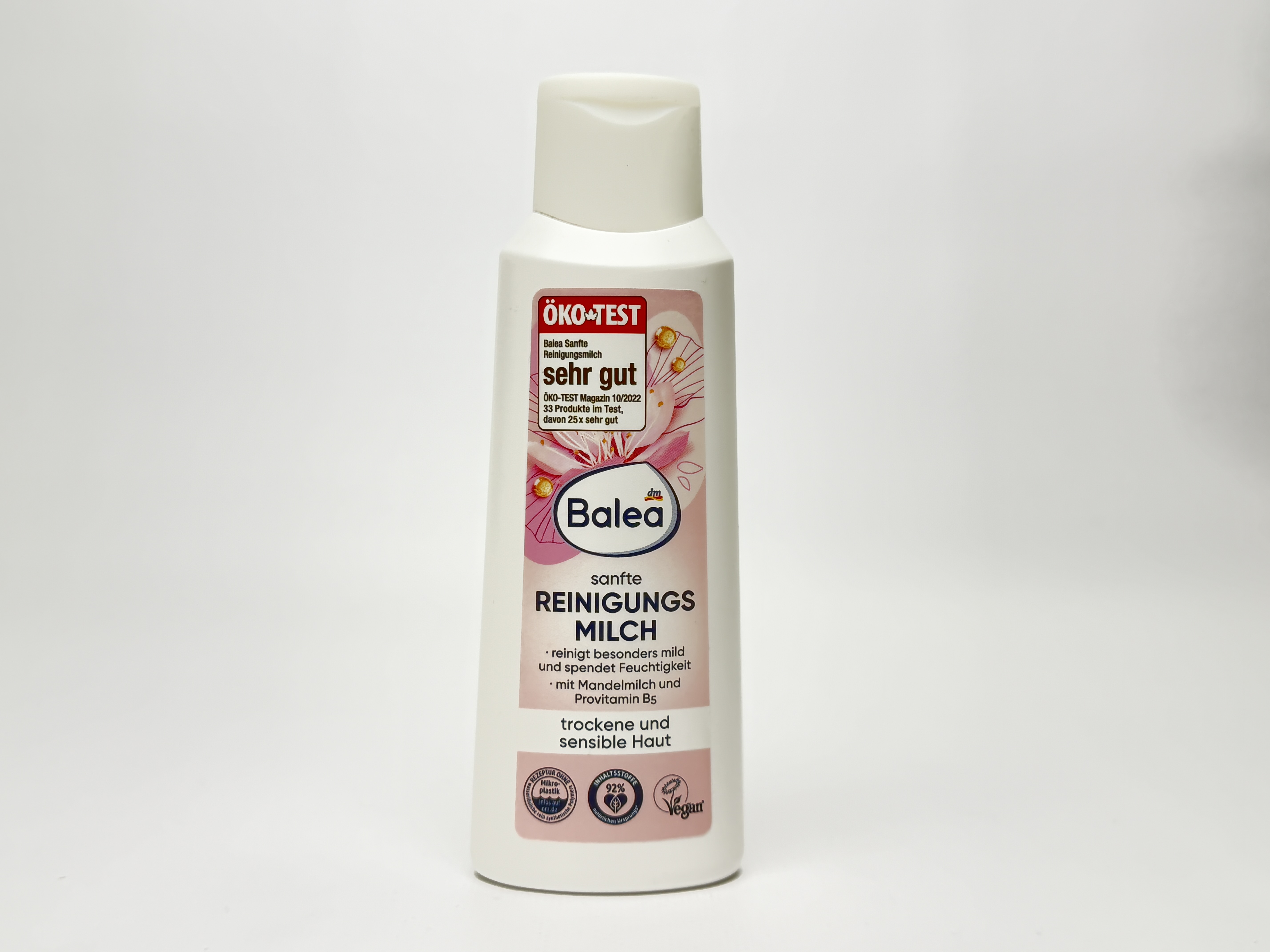 Balea - Молочко очищуюче д/обличчя Reinigungs milch (Рожева Rosa) 200ml