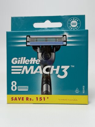 Gillette - Mach-3 (8) зап. Європапластик /