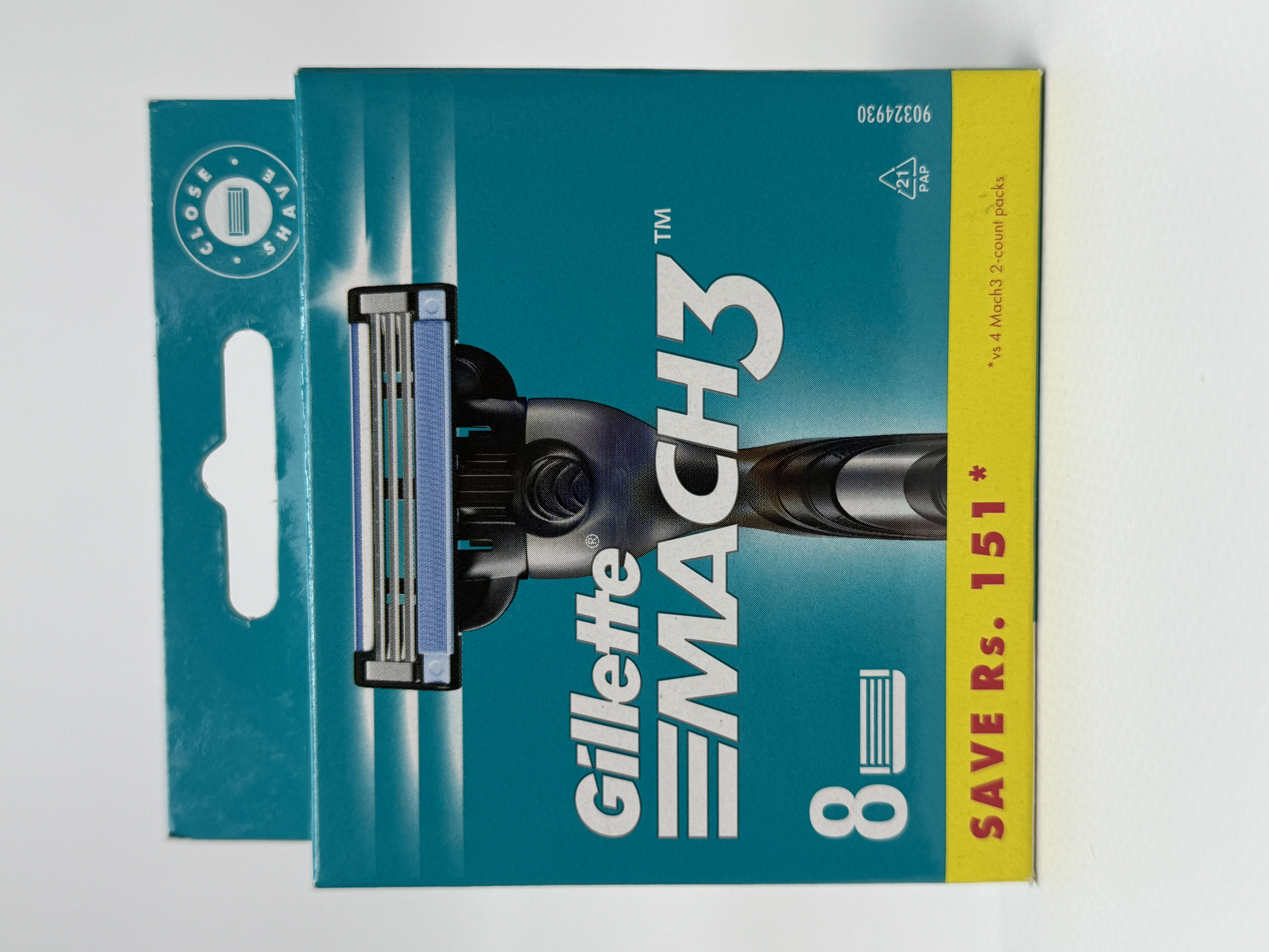 Gillette - Mach-3 (8) зап. Європапластик /