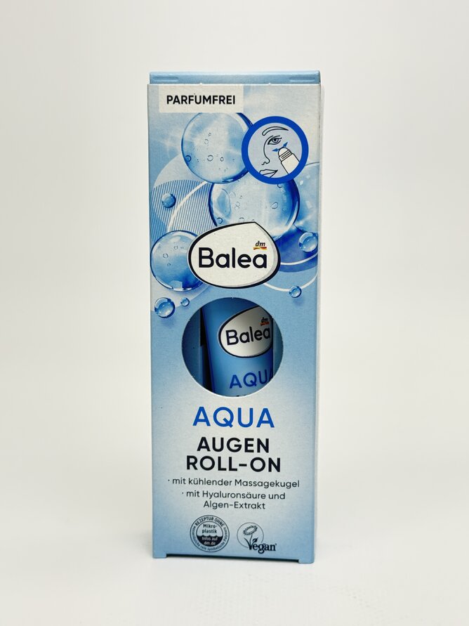 Balea - Augencreme Aqua Augen Roll-On Роликовий крем під очі 15ml