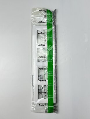 Рамка 4 горизонтальна біл. Schneider ASFORA EPH5800421