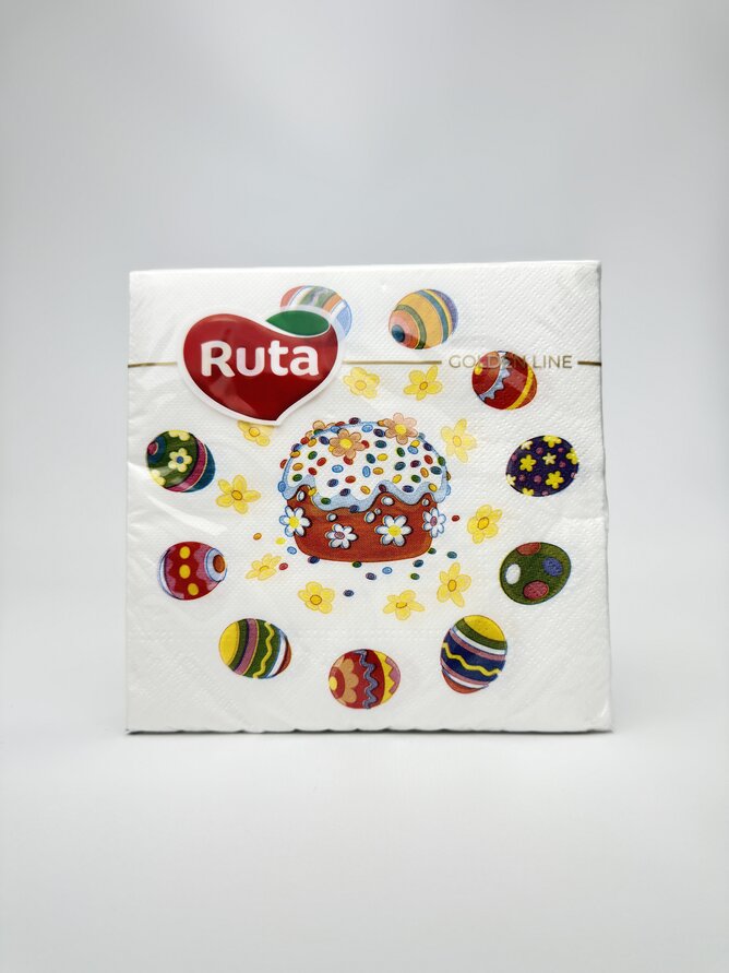 Серв. Ruta 33*33 Курчата 2ш з друком (20 шт)