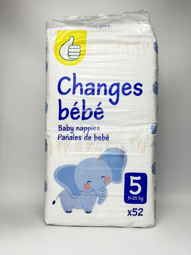 Changes Bebe - Підгузки - розмір 5 (11-25кг) 52st