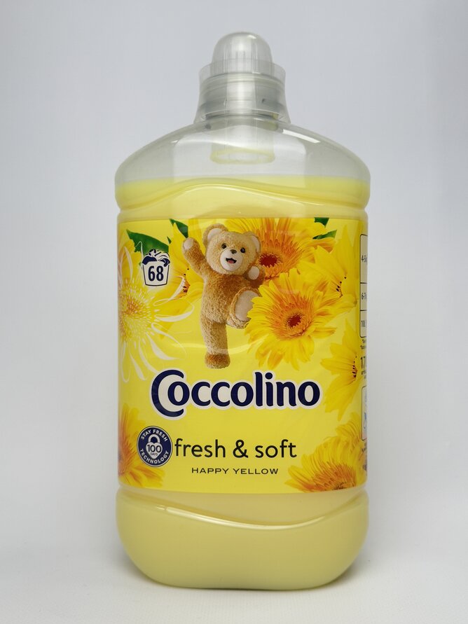 Coccolino Conditioner Happy Yellow 68Wa (Жовтий) 1.7L