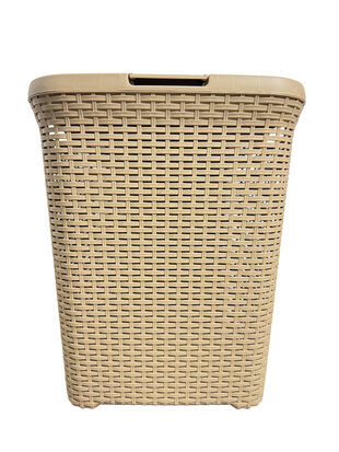 Корзина для білизни "Ротанг" 50л. какао