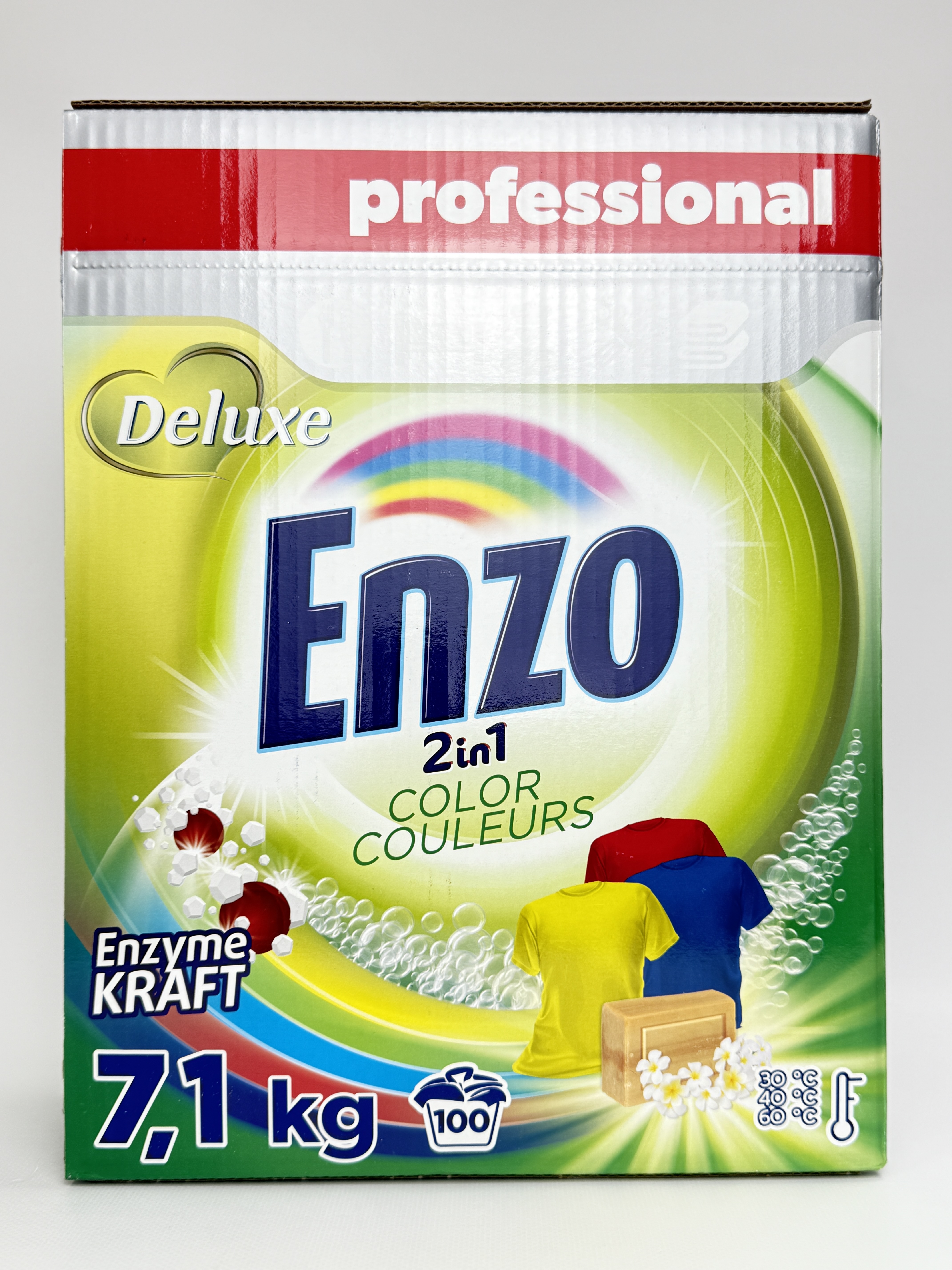 Ензо порош 7.1 кг коробка колор