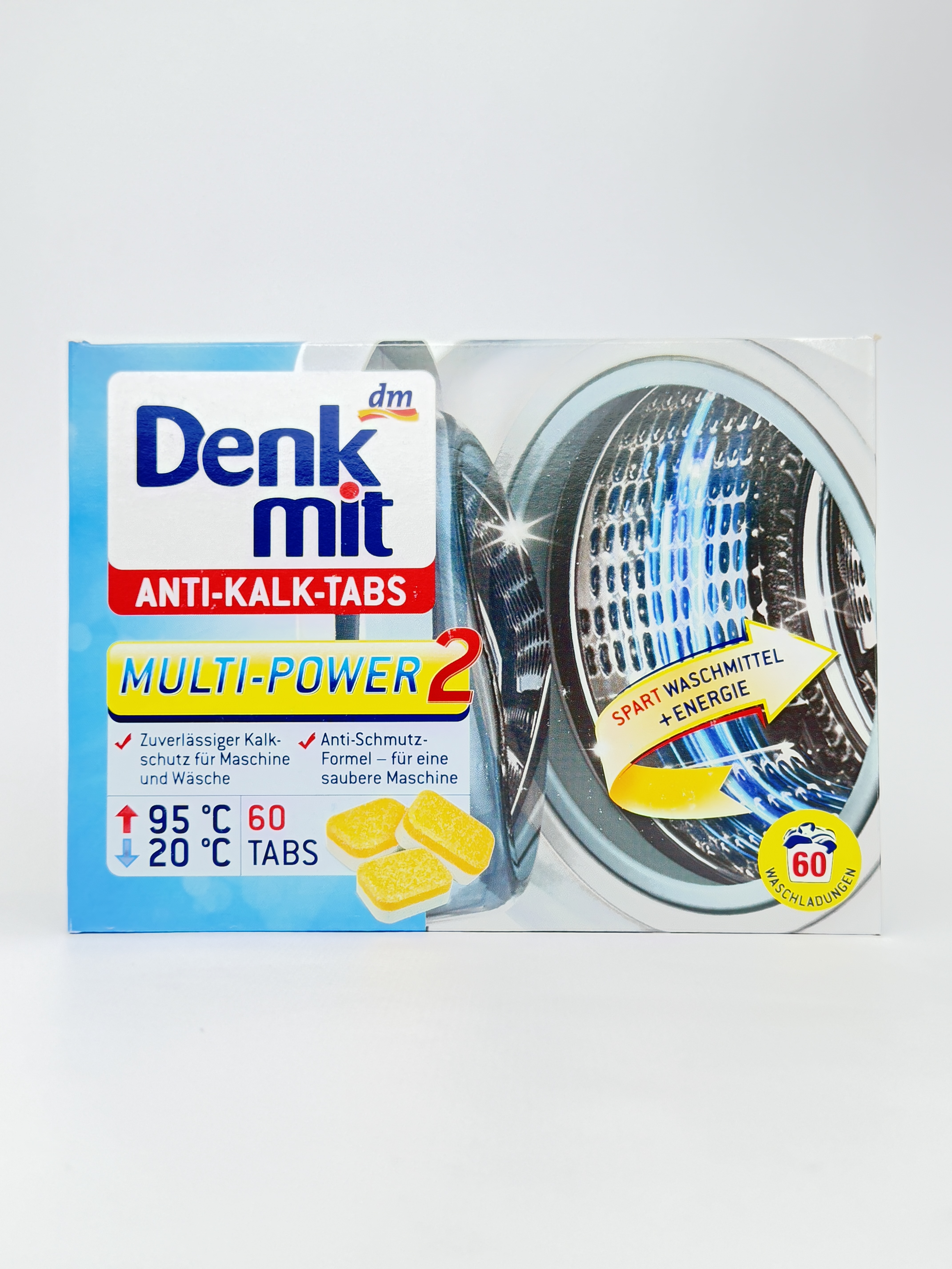 Denk Mit Таблетки для пральної машини Anti-Kalk. 60-Tabs - 900 g