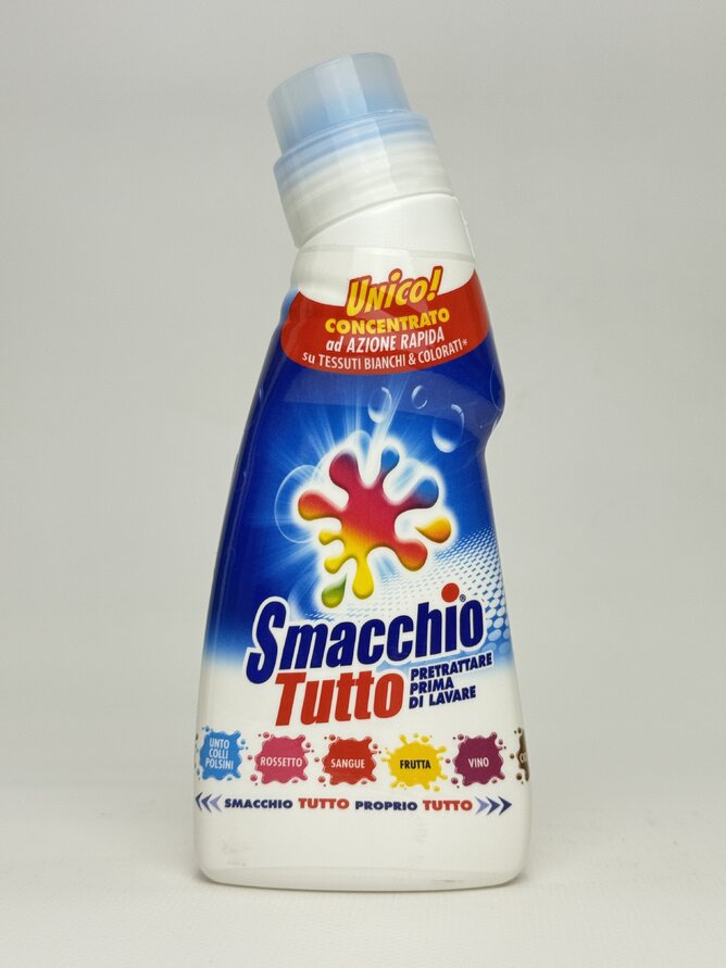 Плямовивідник SMACCHIOTUTTO д/біл та кол.речей 250мл зі щіточ