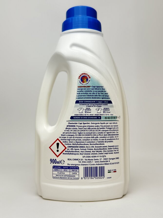 Chante Clair Гель для прання спортивного та синтетичного одягу 18 прань 900 мл