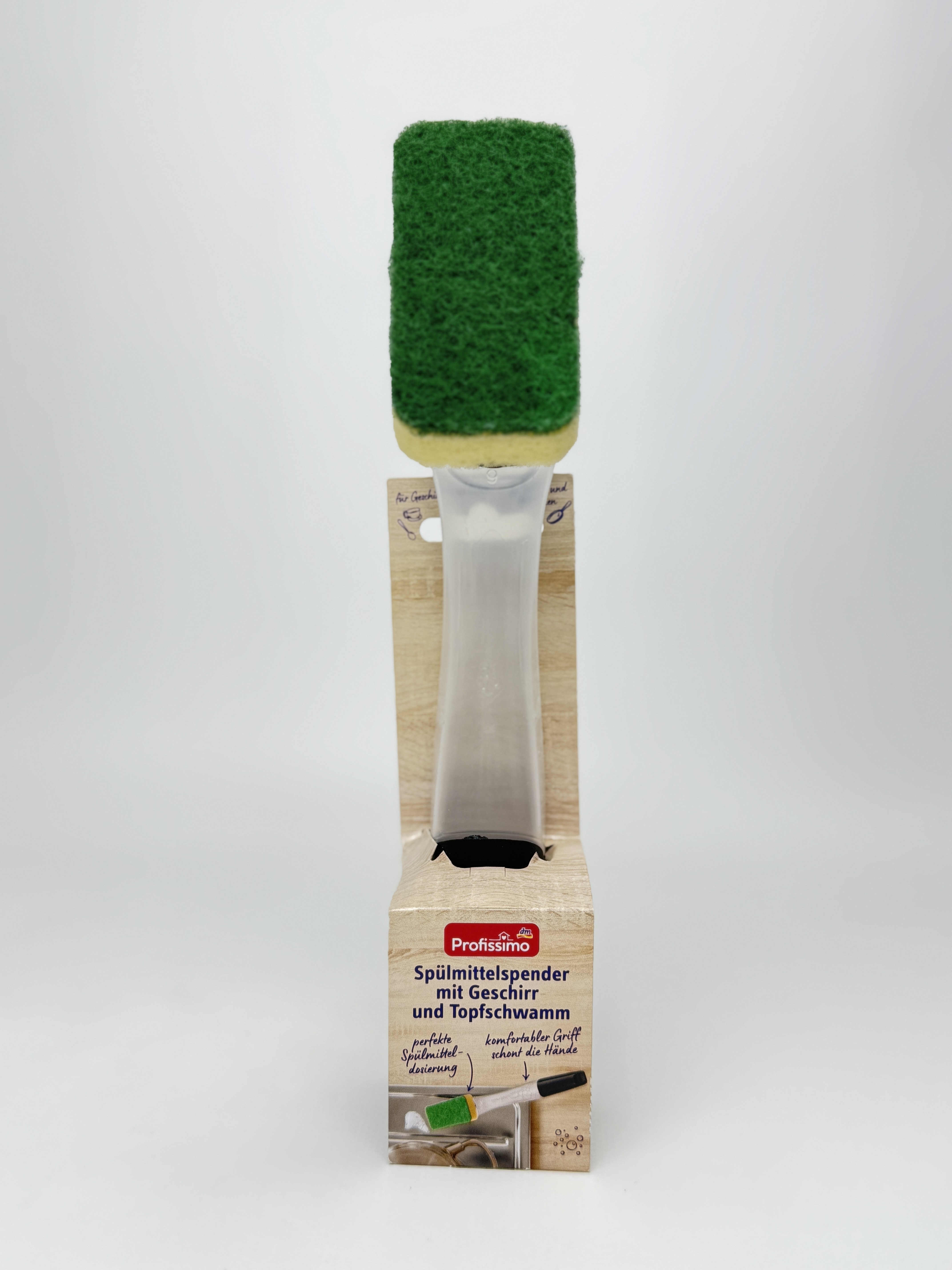 Profissimo - Geschirr- und Topf Spulmittelspender mi - schwamme Губки для посуду з дозатором 1St