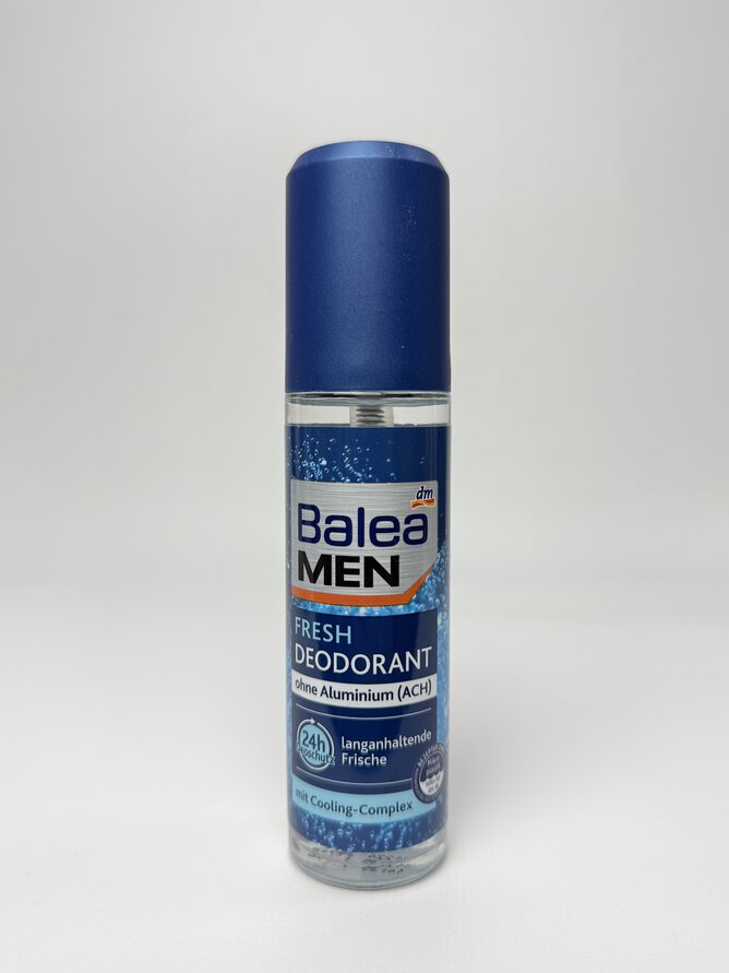 Balea - Man Deodorant Fresh 24H ohne Aluminium Glass 75ml