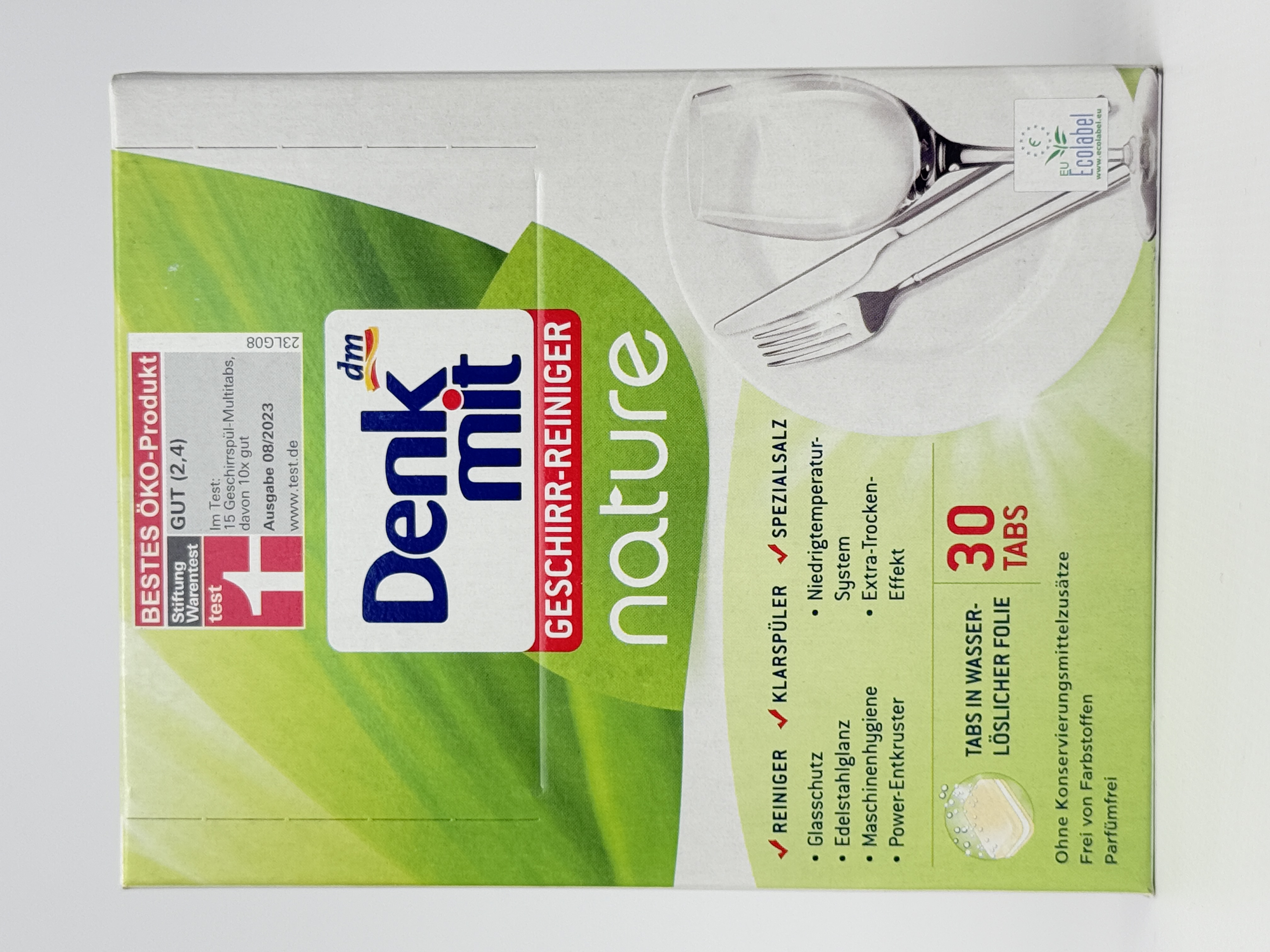 Denk Mit - Таблетки для пусудомийної машини nature - Tabs 30 St