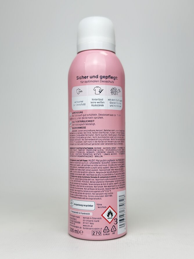 Balea Део-спрей для жінок Soft Flover 200ml