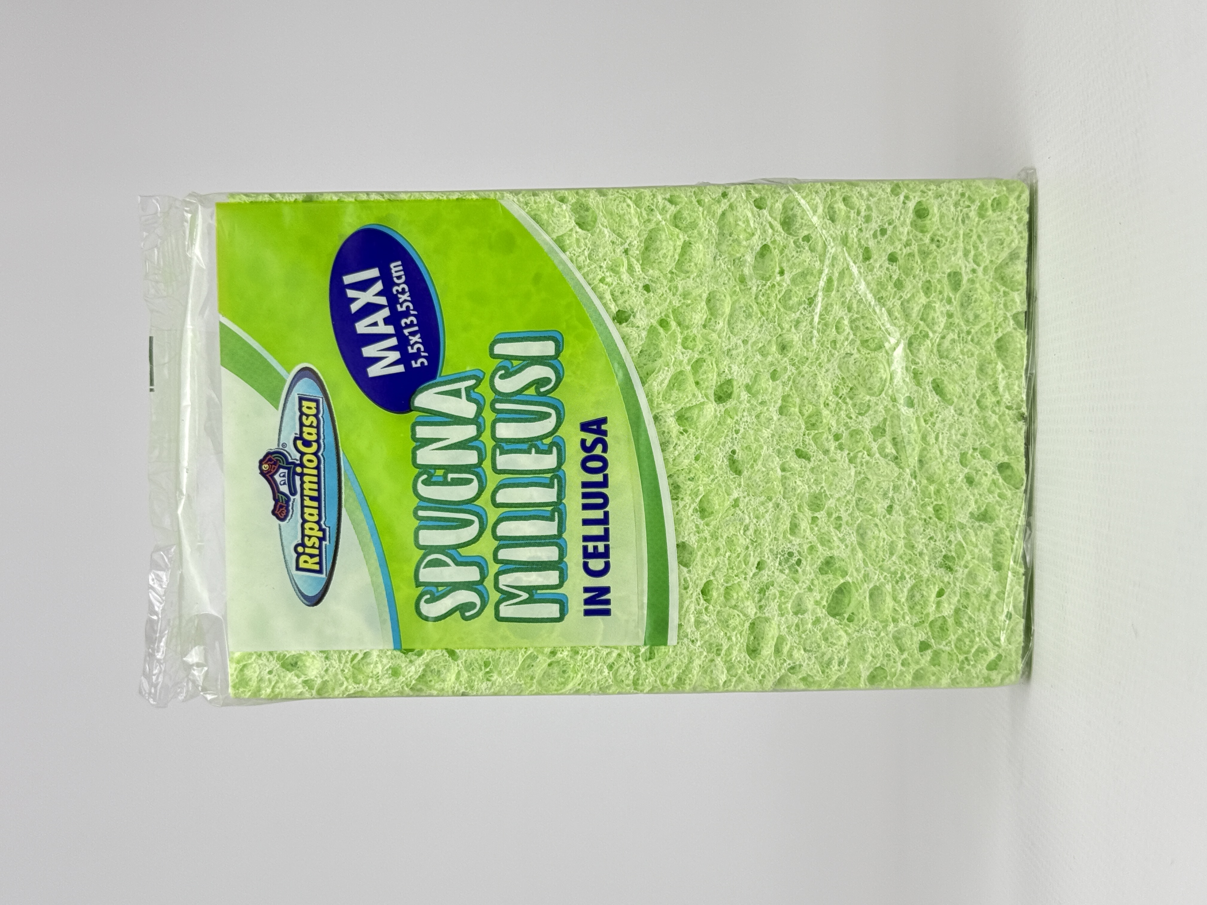 Губка - Risparmio Casa Целюлозна 5.5*13.5*3см 1шт