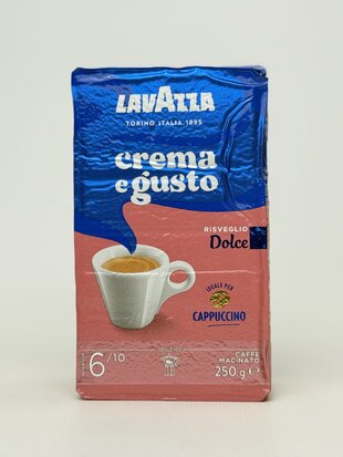 Lavazza Crema e Gusto Dolce Мелена 250г