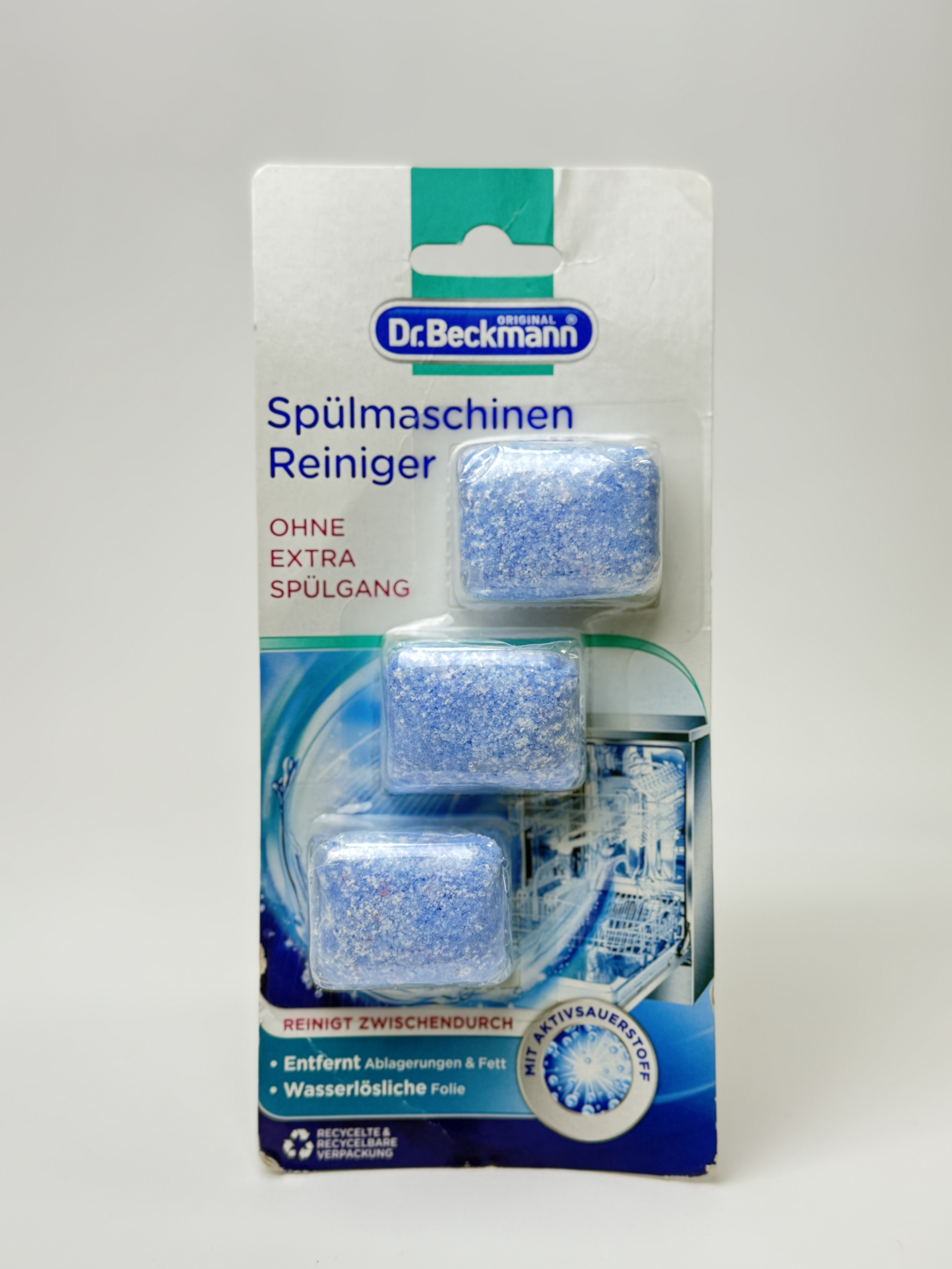 Dr. Beckman - Таблетки для промивки посудомийної машини Spulmaschinen Reiniger 3*20g
