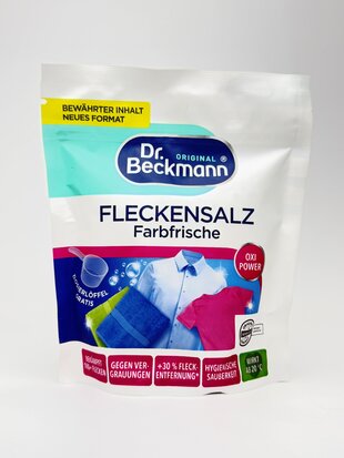 Dr. Beckman - Кисневий порошок для кольорового Fleckensalz Fabrfrishe 400g