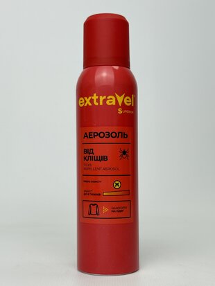 Extravel Superior засіб репелентно-акарицидний 100мл в аерозольному пакуванні