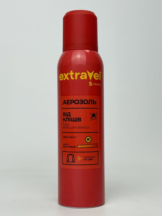 Extravel Superior засіб репелентно-акарицидний 100мл в аерозольному пакуванні