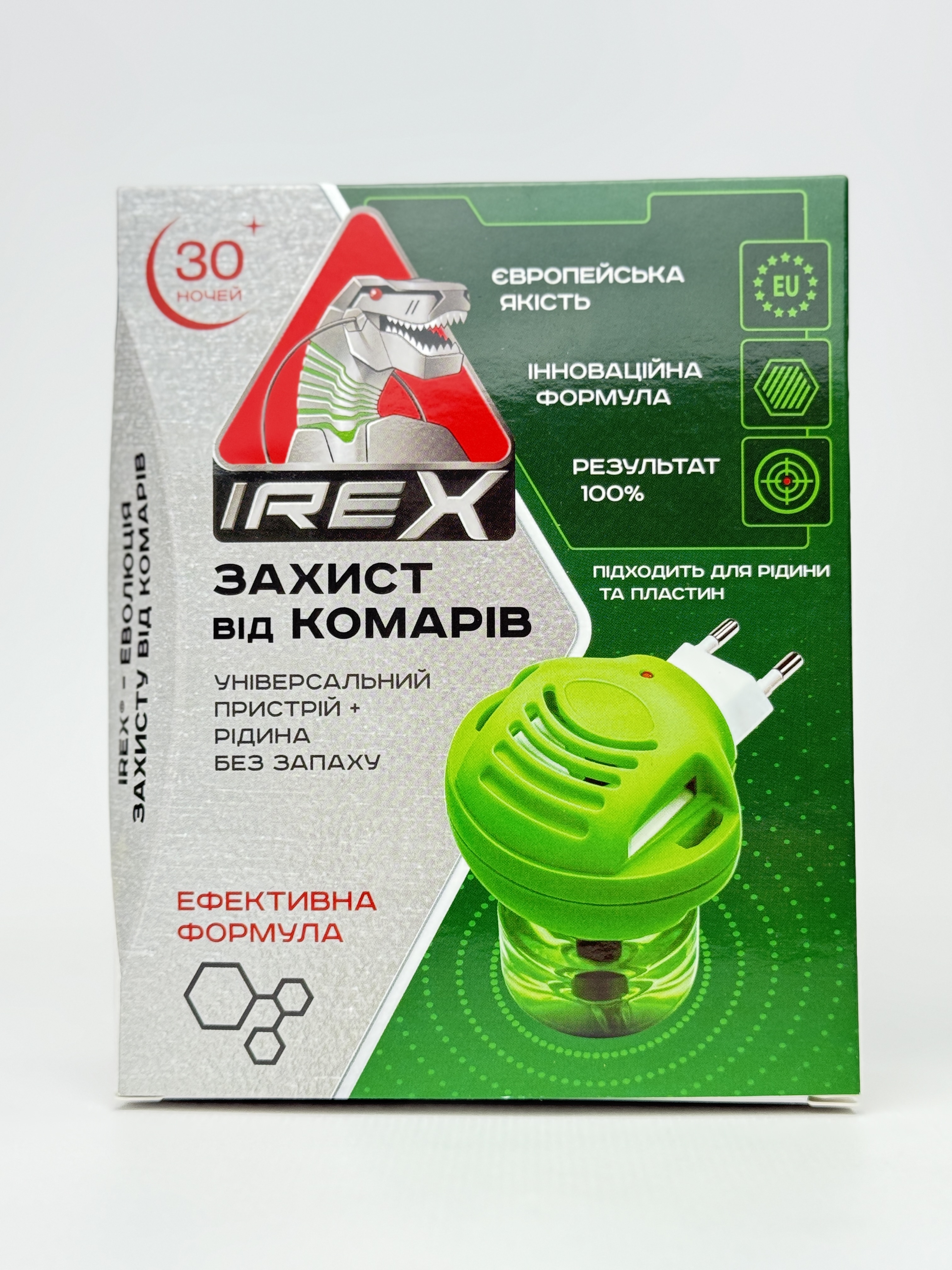 IREX Комплект від комарів. прилад та рідина 30 ночей