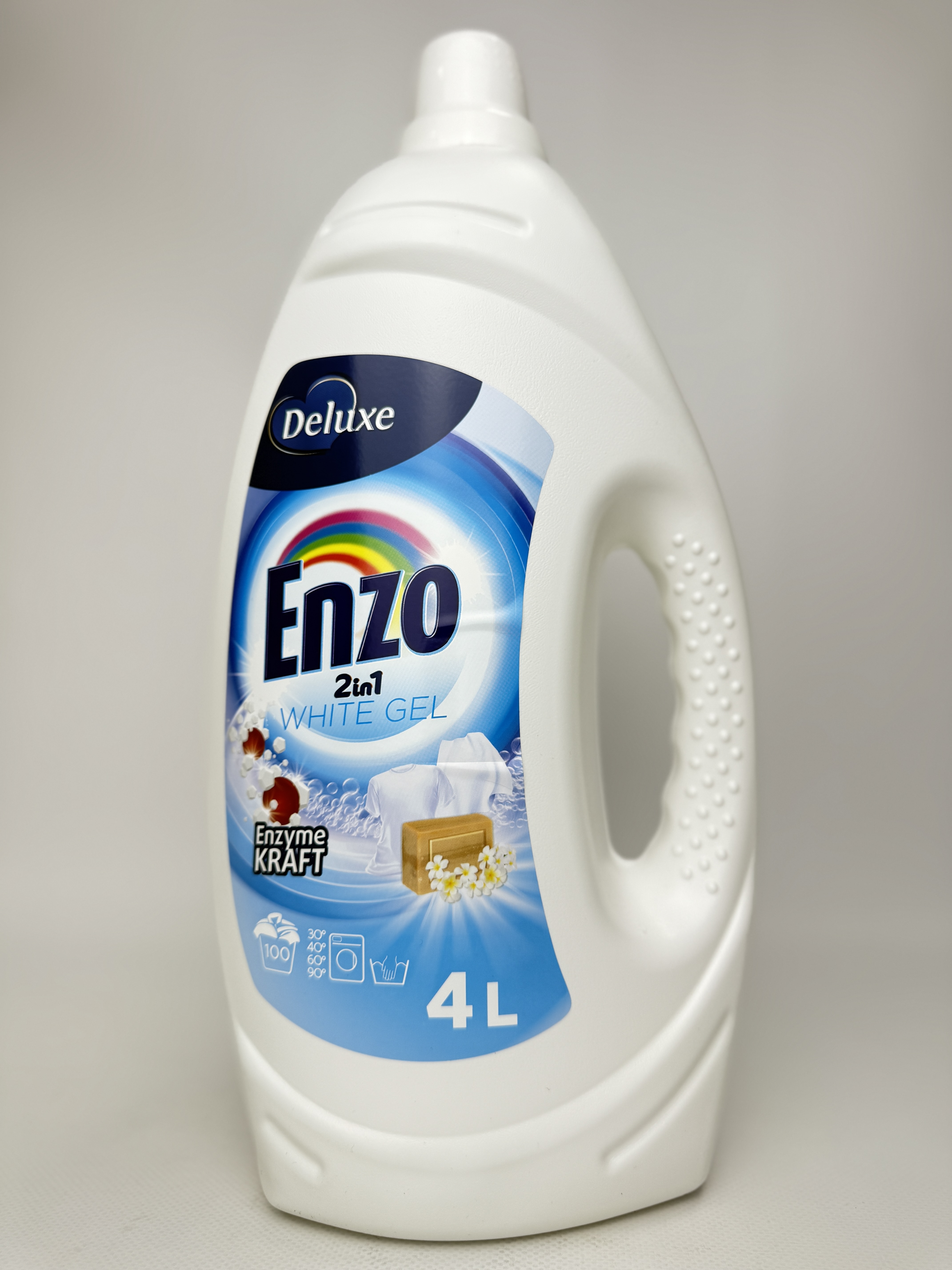 Гель Deluxe ENZO 2in1 4л (100) white