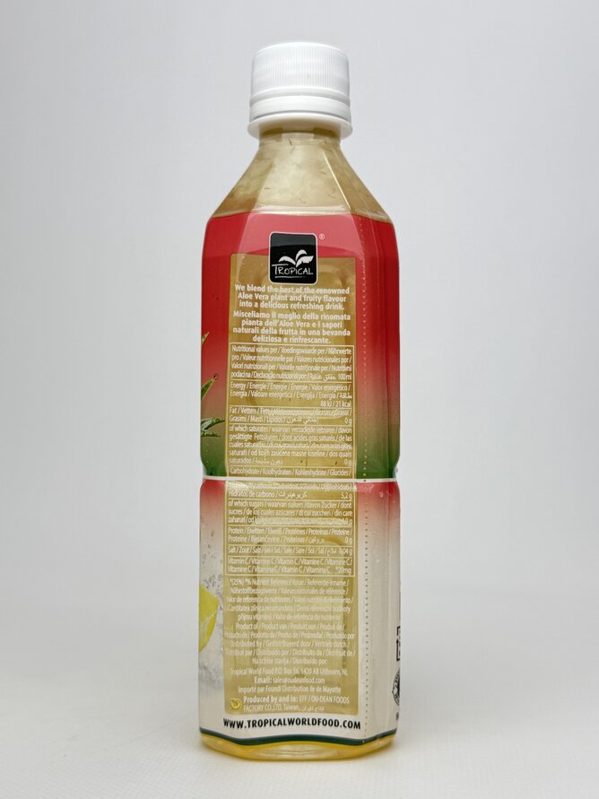 Tropical Напій Aloe Vera Peach (Персик) - 500 ml