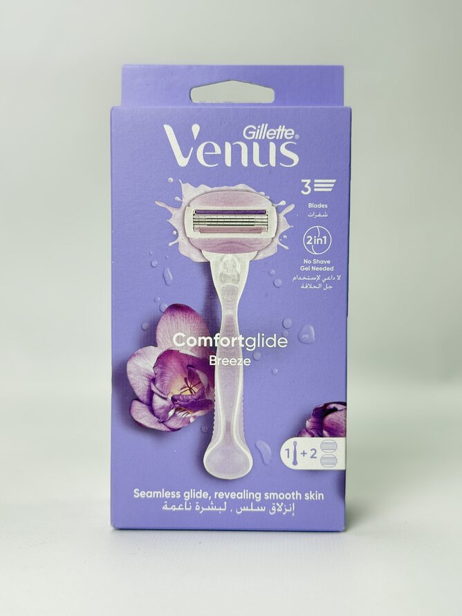 Gillette Станок для гоління Venus Breeze (1 ст + 2 зап)