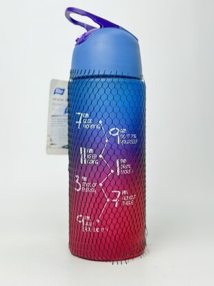 Пляшка "QUICK STYLE" 500мл ГРАДІЄНТ + покриття SOFT TOUCH (20)