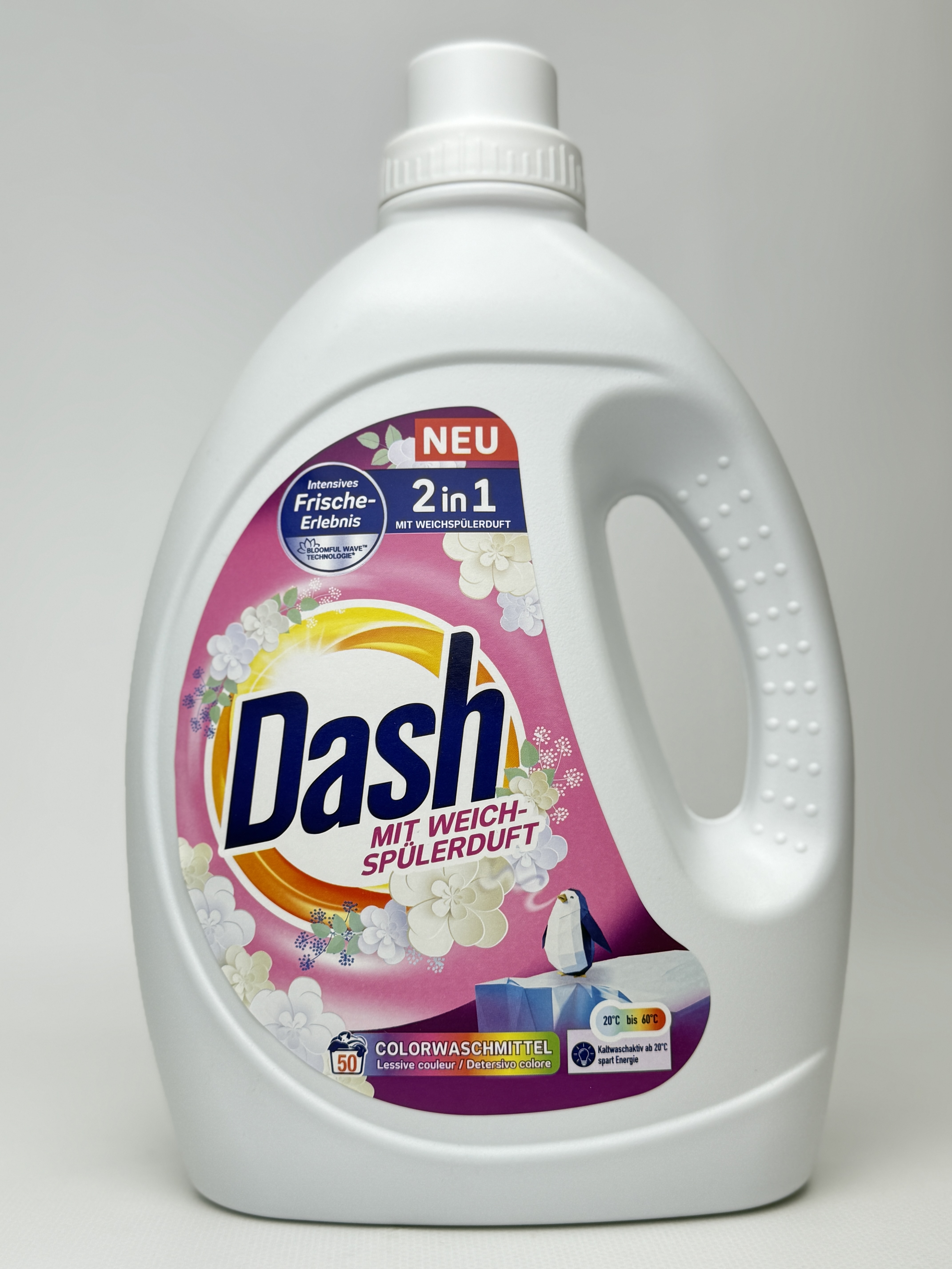 Dash Гель для прання кольорових речей ColorWaschmittel 2 in 1. 50 WA - 2.25 L