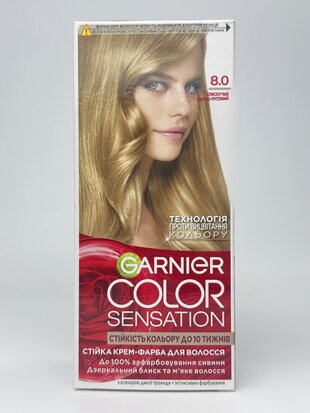 Сенсейшн Колор крем-фарба 8.0