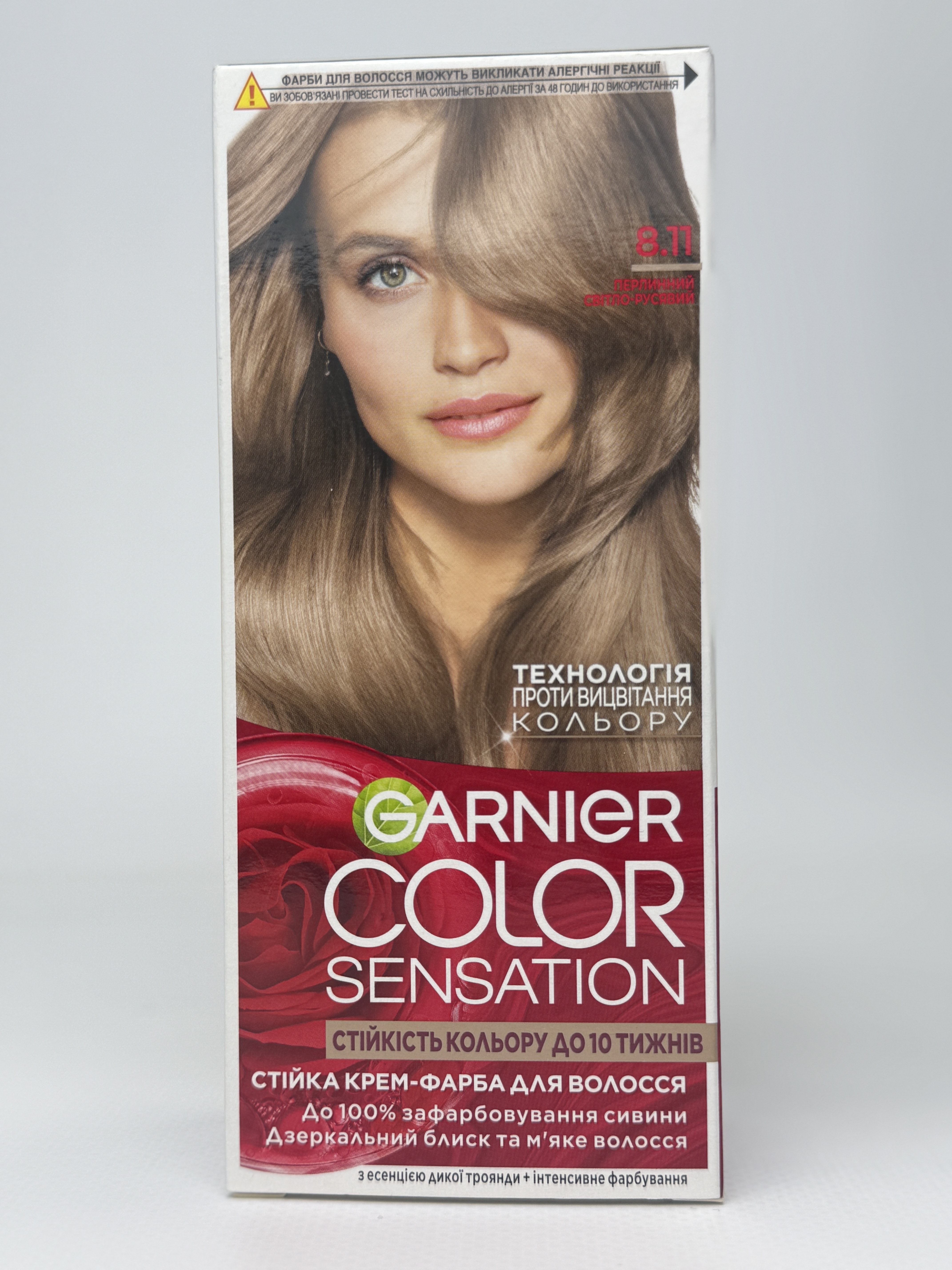 Сенсейшн Колор крем-фарба 8.11