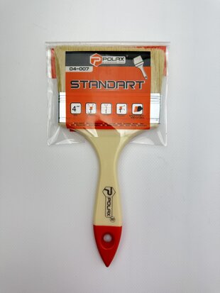 Пензель "Стандарт" 4/100мм пласт.ручка зміш. ворс