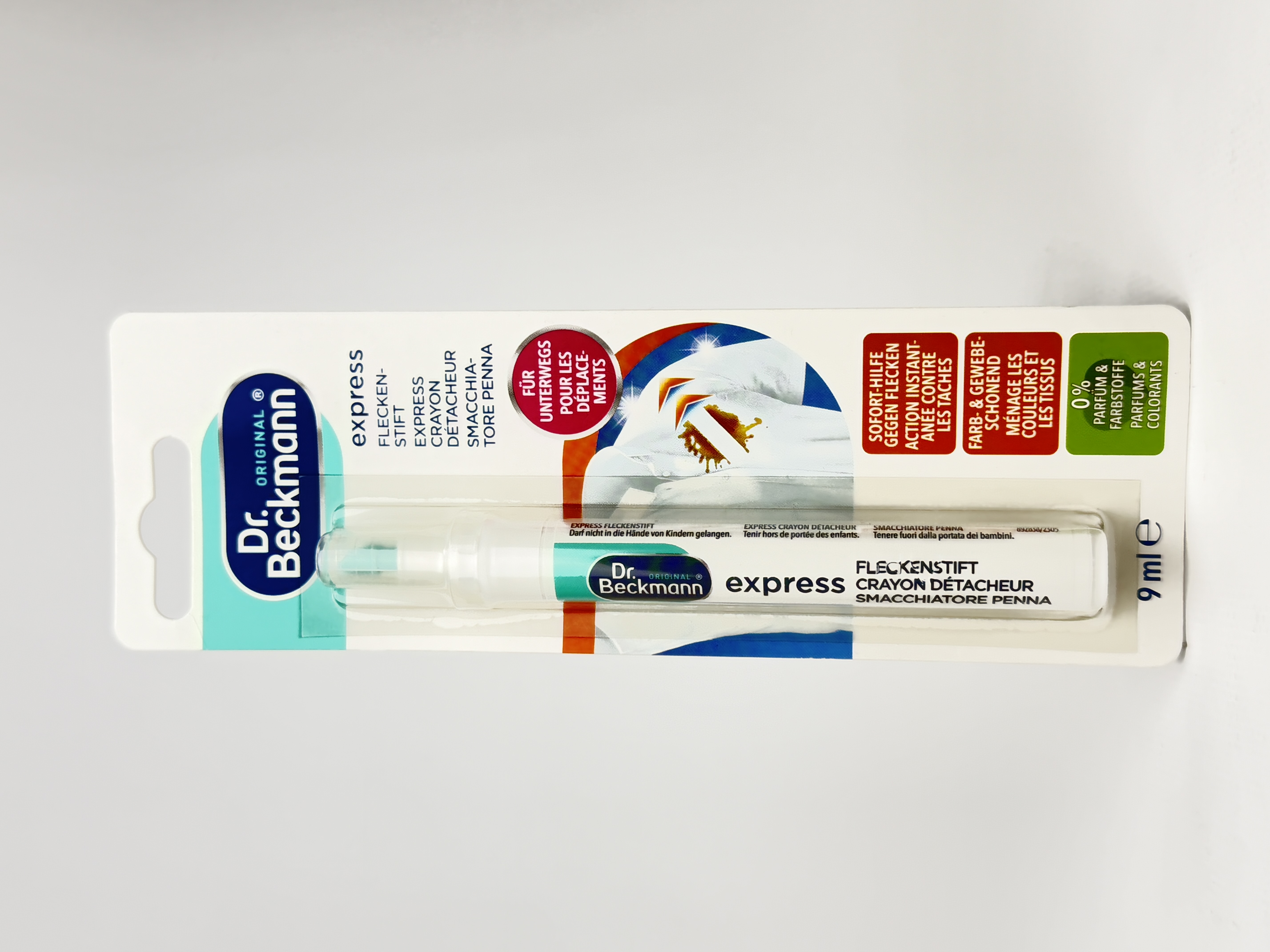 Dr. Beckman - Плямовивідник Олівець Express Flecken Stif 9ml