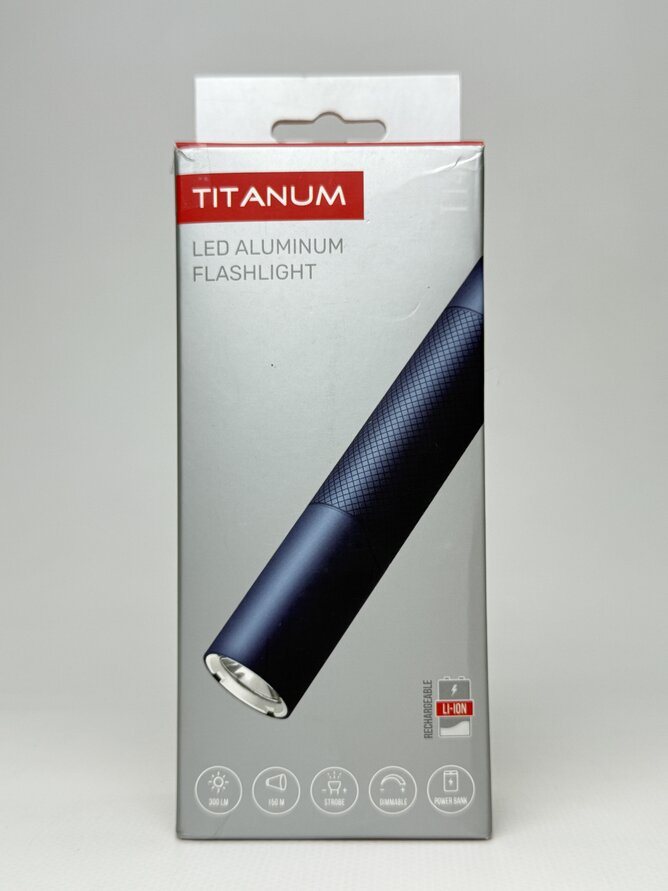 Ліхтарик портативний світодіодний TITANUM TLF-T14ВL Blue