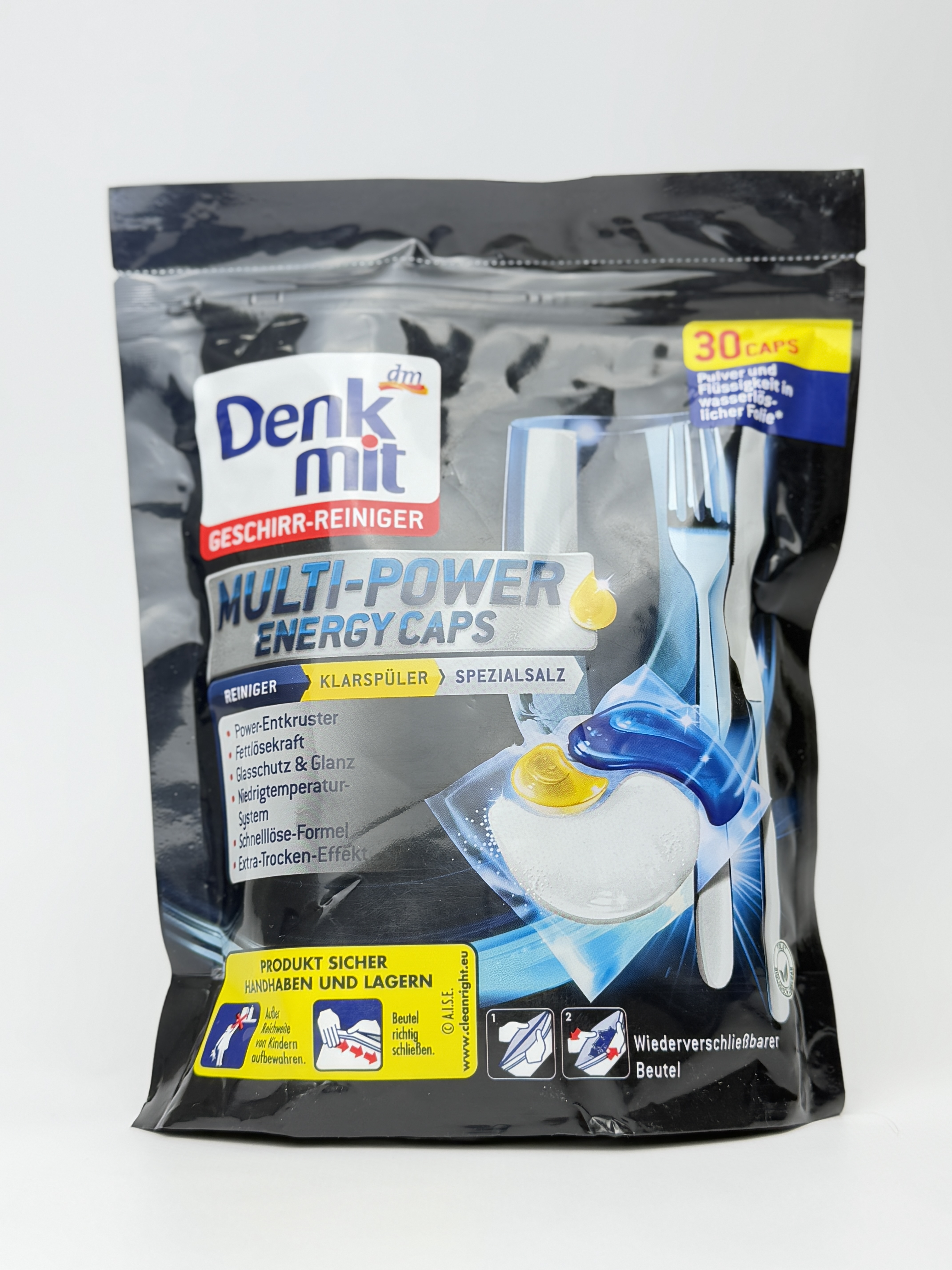Denk Mit - Geschirr-Reiniger Spulmachinen-Caps Multi-Power Energy 30St