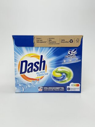 Dash Капсули для прання універсал. Alpen Frische 3в1. 18прань 448.2 г