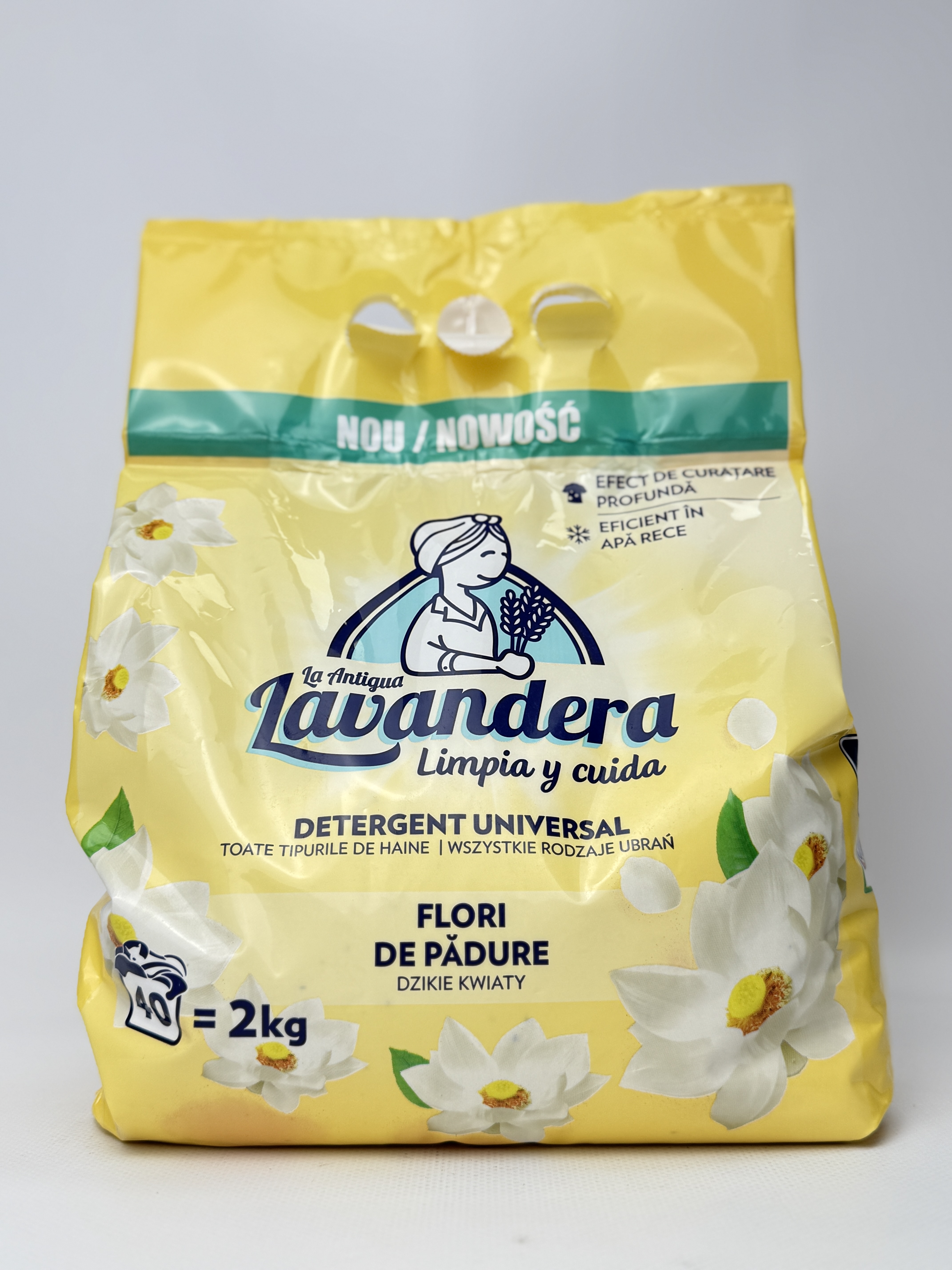 Лавандера порошок Еко пак 2кг (40) прань універсал