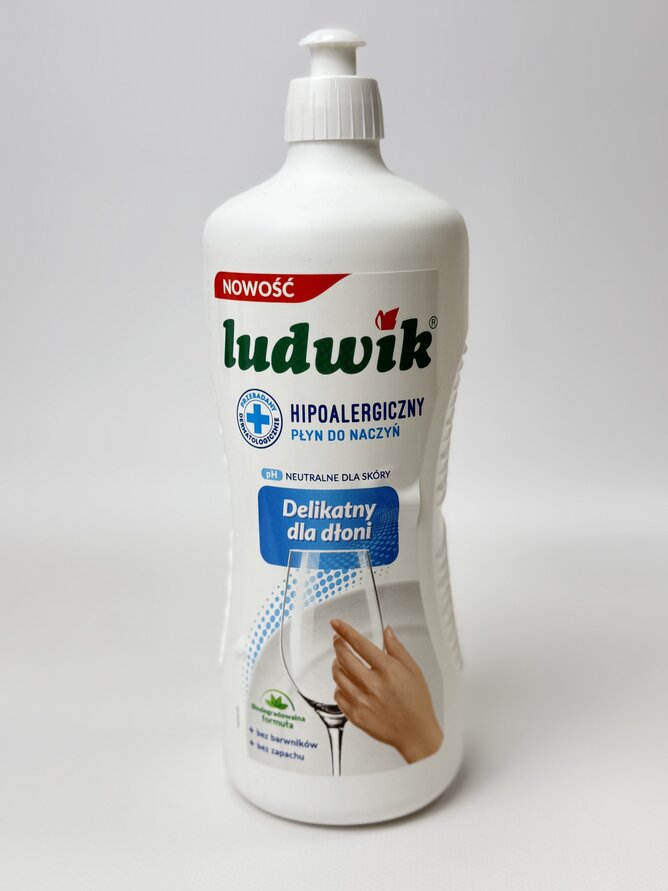 Засіб для миття посуду Ludwik 0.9л гіпоалеген