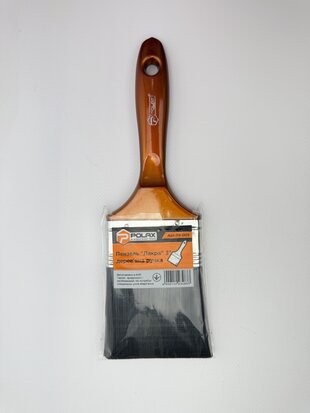 Пензель Лакра 3/75мм дерев.ручка.штучн ворс