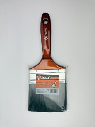 Пензель Лакра 4/100мм дерев.ручка.штучн ворс