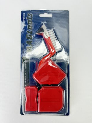 Набір шпателів для силікону з щіткою арт3055