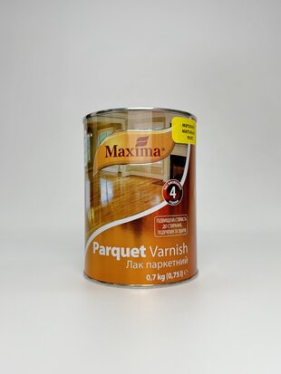 Лак паркетний алкідно-уретановий матовий ТМ "Maxima" - 0.75 л