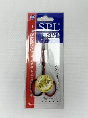 SPL Ножиці манікюрні 1053 блістер (червоно-чорні)