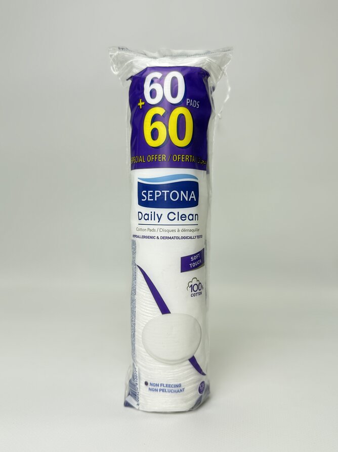 Septona ватні диски 60+60 шт.