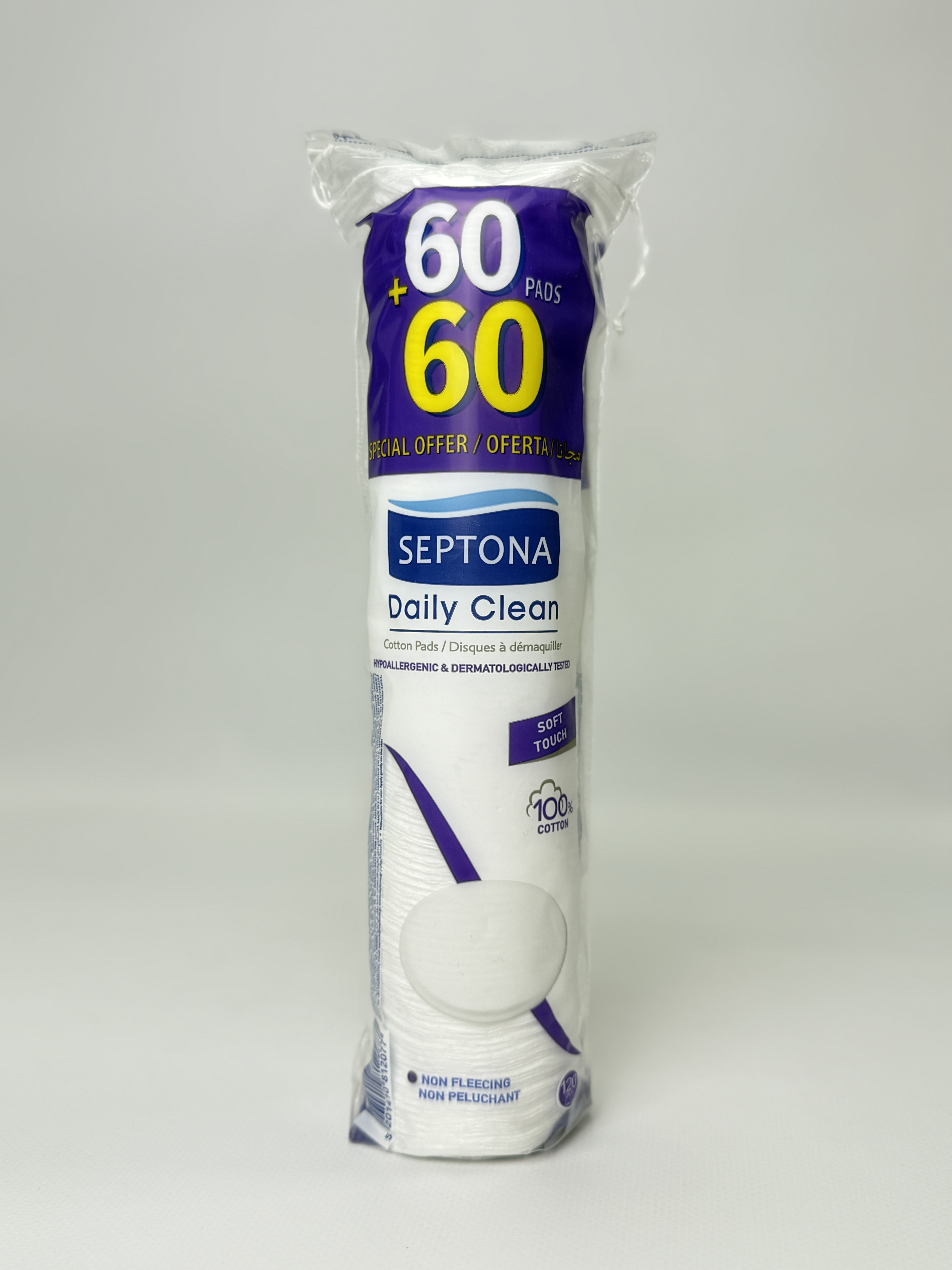 Septona ватні диски 60+60 шт.