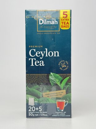 Dilmah Чай Premium Ceylon(Преміум). 25 tea bags - 50 g