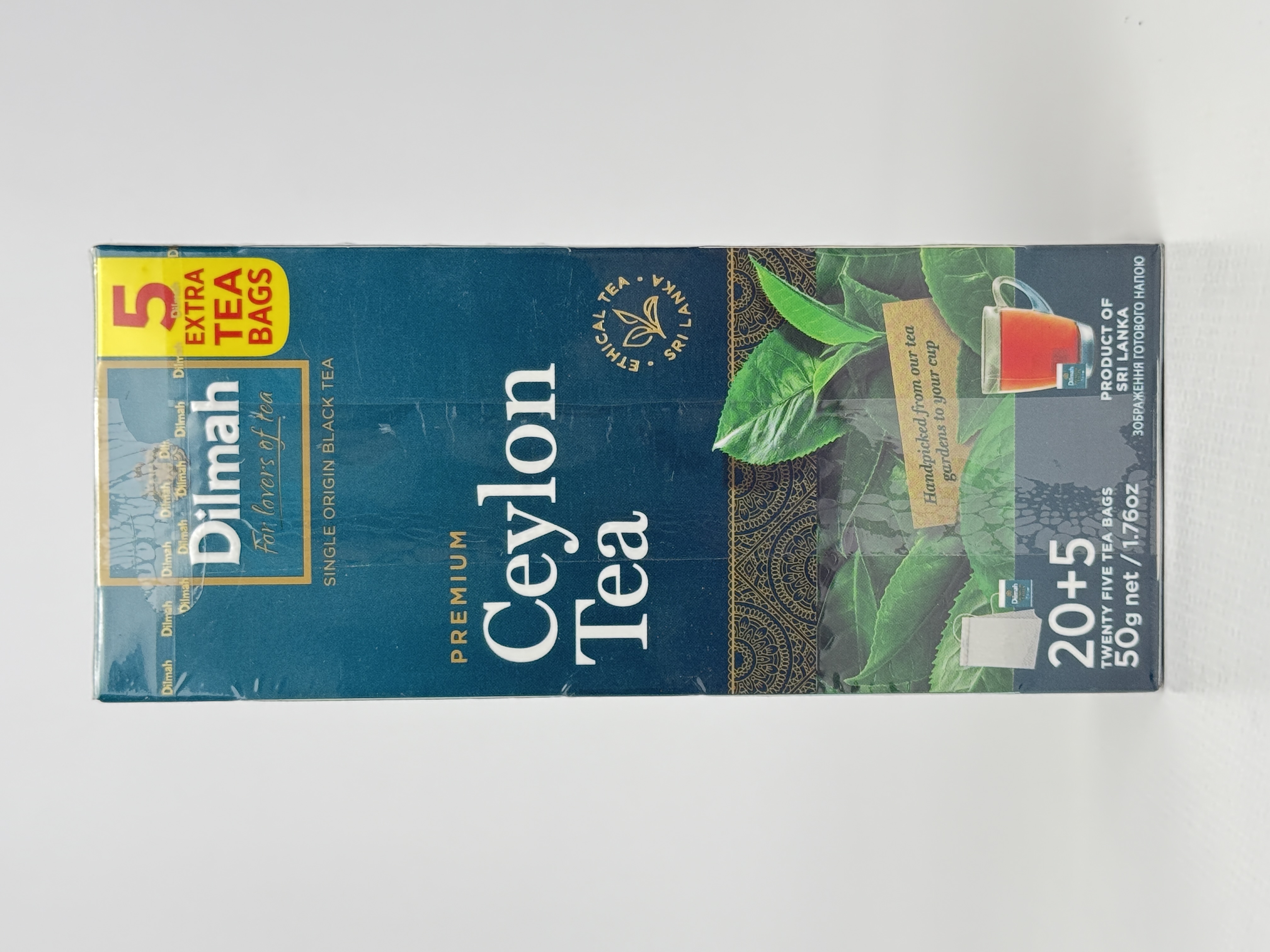 Dilmah Чай Premium Ceylon(Преміум). 25 tea bags - 50 g