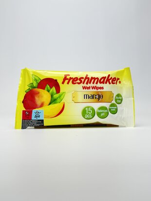 Freshmaker Серветки вологі Fruit Mix - 15шт