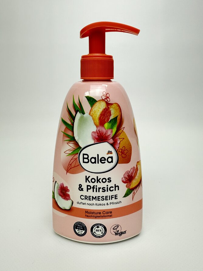 Balea - CremeSeeife Kokos and Pfirsich 500ml